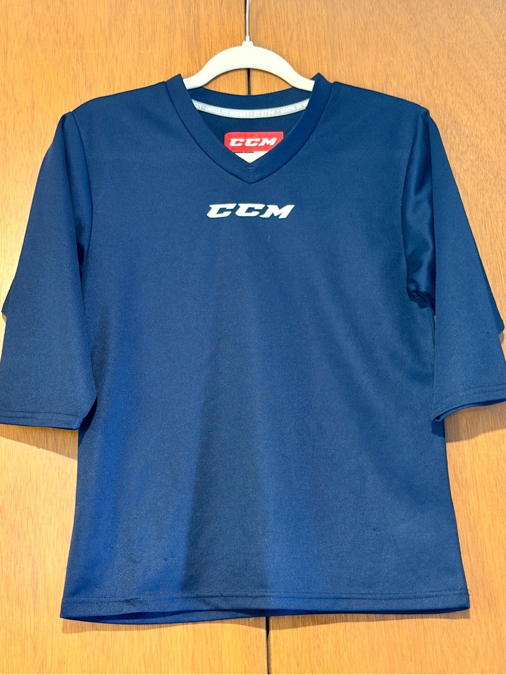 CCM Youth Hockey Practice Jersey Navy XS TP 120